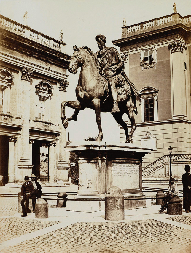 Altobelli and Moulins - Bronze Statue of Marcus Aurelius, Rome Altobelli and Moulins - Bronze Statue of Marcus Aurelius, Rome