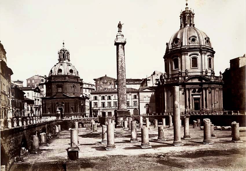 Altobelli and Moulins - Trajan's Column and Forum, Rome, Italy Altobelli and Moulins - Trajan's Column and Forum, Rome, Italy