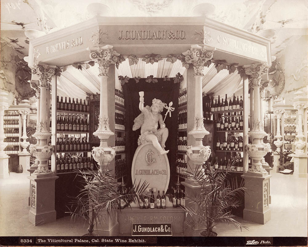 Isaiah West Taber - The Viticultural Palace, California State Wine Exhibit Isaiah West Taber - The Viticultural Palace, California State Wine Exhibit