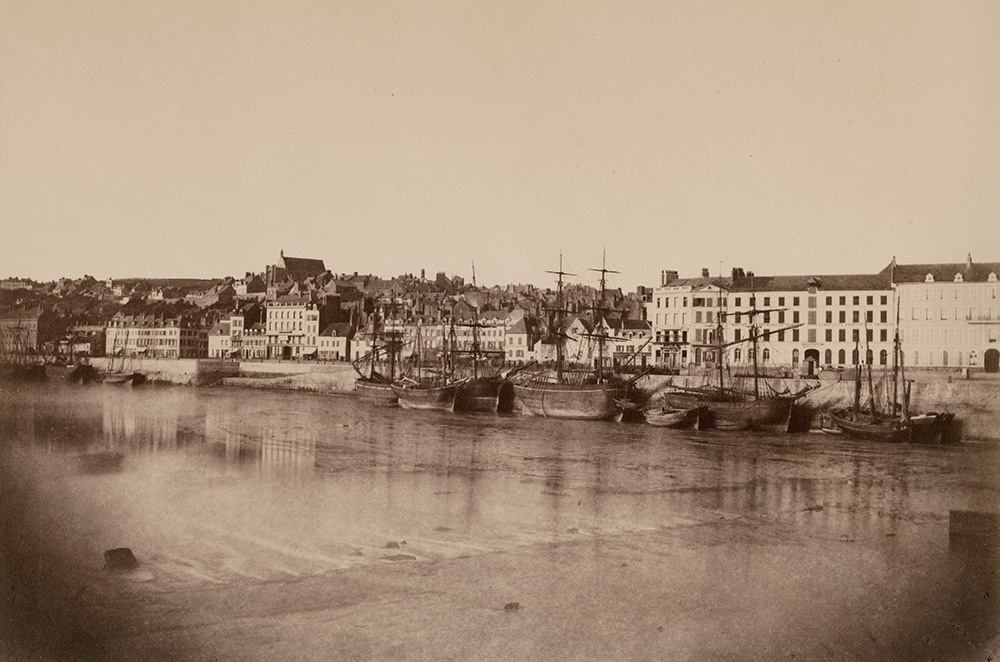 Edouard Baldus - Vue de Port de Boulogne Edouard Baldus - Vue de Port de Boulogne