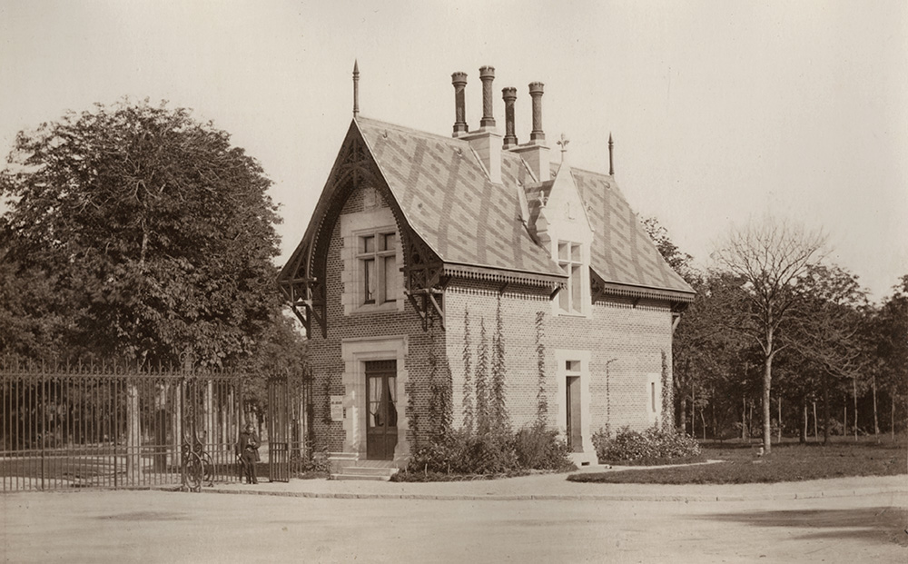 Charles Marville (dit), Charles-François Bossu - Maison de Gardes, Bois de Boulogne