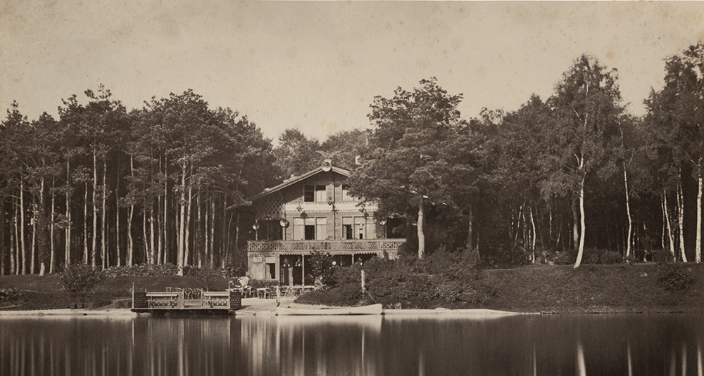 Charles Marville (dit), Charles-François Bossu - Chalet des îles, Bois de Boulogne