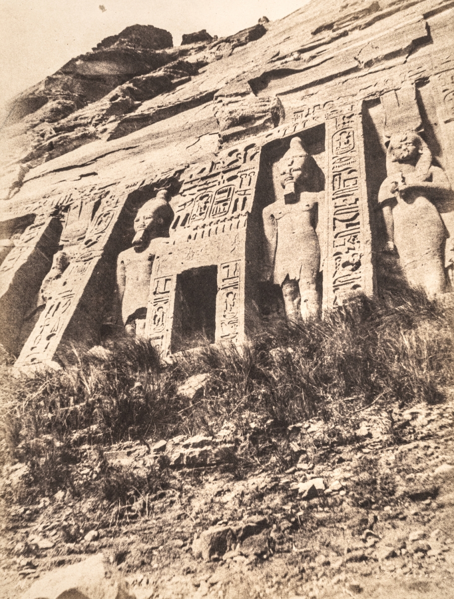 John Beasley Greene - Abou Simbel Spéos d'Athor, Porte Centrale, Egypt John Beasley Greene - Abou Simbel Spéos d'Athor, Porte Centrale, Egypt