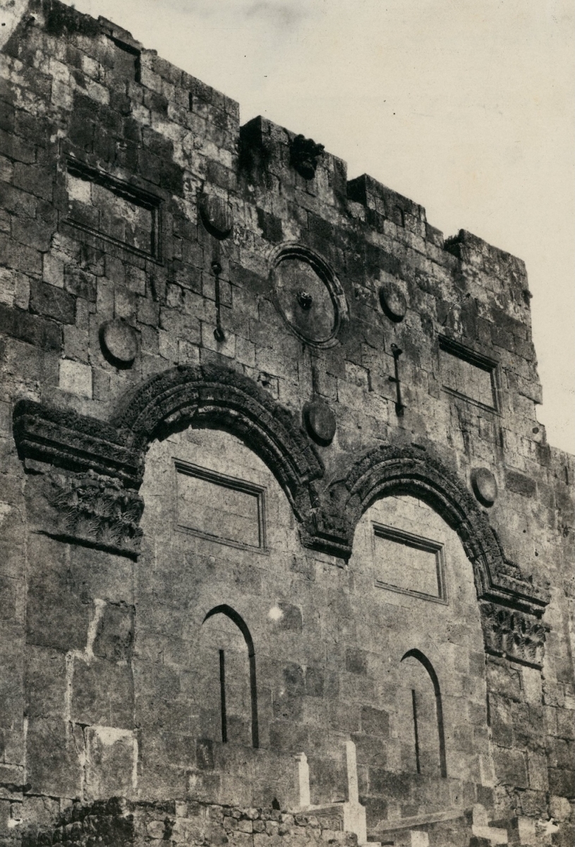 Maxime Du Camp - Jérusalem, Porte Dorée