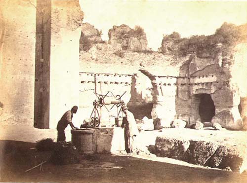 Gioacchino Altobelli - Baths of Caracalla, Italy