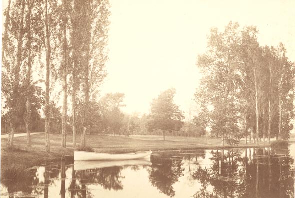 Charles Marville (dit), Charles-François Bossu - Etang du Prefet de la Seine