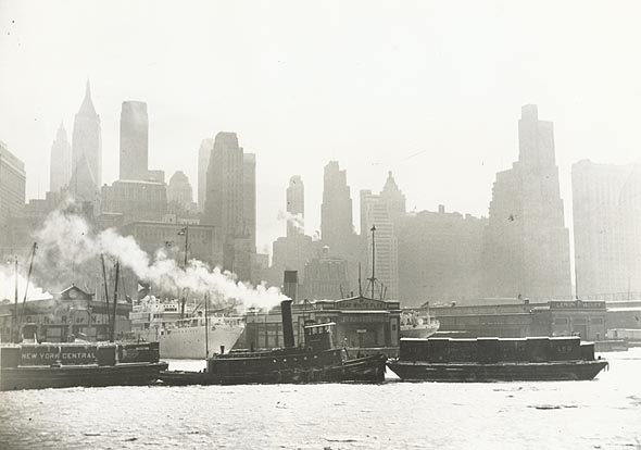 Wide World Photos - Ice-Bound Tug and Tow Boats in East River, New York City Wide World Photos - Ice-Bound Tug and Tow Boats in East River, New York City