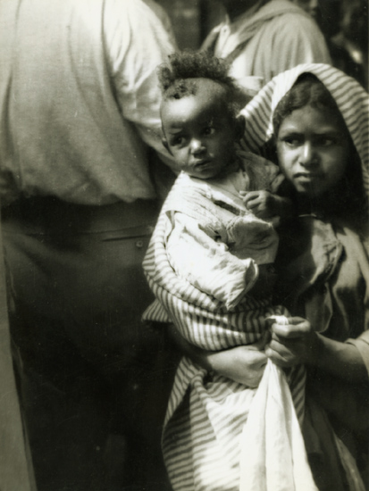 Studio Tronchett (possibly by Maurice Tabard) - Young Girl with Baby Studio Tronchett (possibly by Maurice Tabard) - Young Girl with Baby