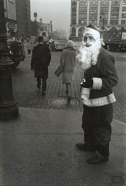 Susan McCartney - Santa on Houston Street, NYC Susan McCartney - Santa on Houston Street, NYC