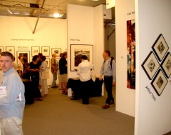 While exhibit shows, like this one at AIPAD Miami, are a wonderful place to see a lot of photographs and comparison shop in one place, it is not a particularly good venue to make the acquaintance of a particular photography dealer; however, if you go on a quieter day (not the opening or closing days), you might be able to spend a bit more time in discussion. While exhibit shows, like this one at AIPAD Miami, are a wonderful place to see a lot of photographs and comparison shop in one place, it is not a particularly good venue to make the acquaintance of a particular photography dealer; however, if you go on a quieter day (not the opening or closing days), you might be able to spend a bit more time in discussion.