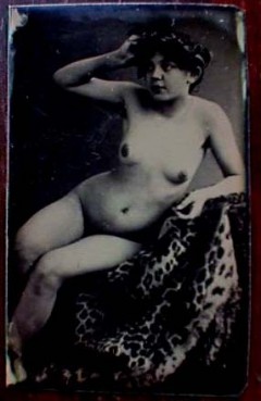 This was a tintype that was being sold on eBay. It even had an 1860s revenue stamp on the back. But it was a fake. The dealer selling it was honest and took it back, which is quite a rarity. This was a tintype that was being sold on eBay. It even had an 1860s revenue stamp on the back. But it was a fake. The dealer selling it was honest and took it back, which is quite a rarity.